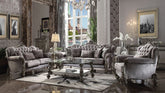 Versailles Velvet & Antique Platinum Sofa Model 56840 By ACME Furniture